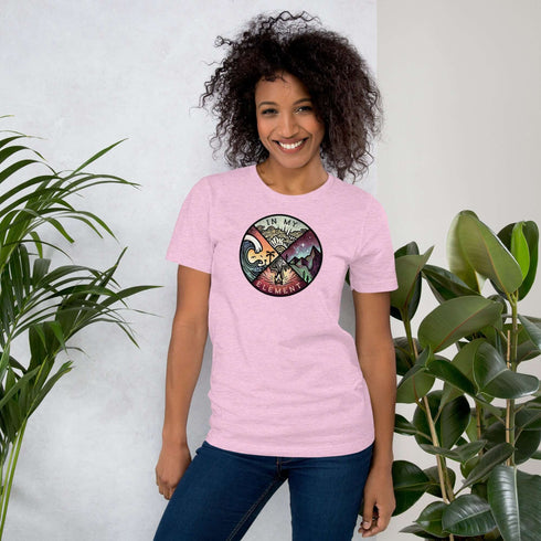 This stylish tee features a captivating Earth Element graphic, showcasing the beauty and vitality of our planet.