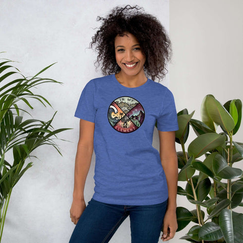 This stylish tee features a captivating Earth Element graphic, showcasing the beauty and vitality of our planet.