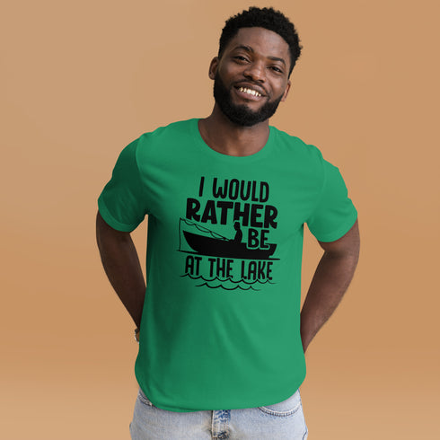 I Would Rather Be At The Lake Tee