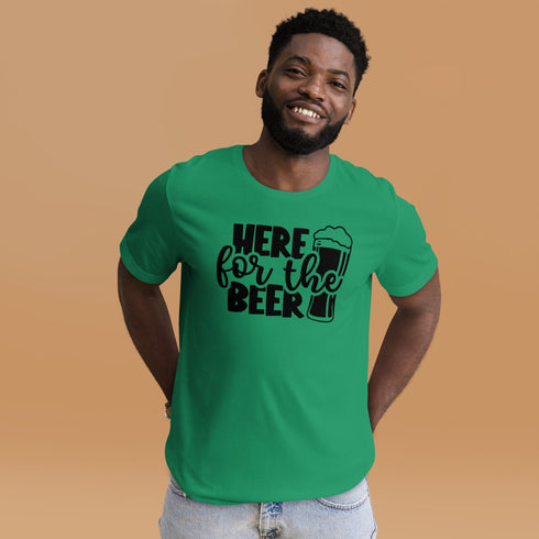 Here For The Beer T-Shirt