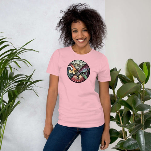 This stylish tee features a captivating Earth Element graphic, showcasing the beauty and vitality of our planet.