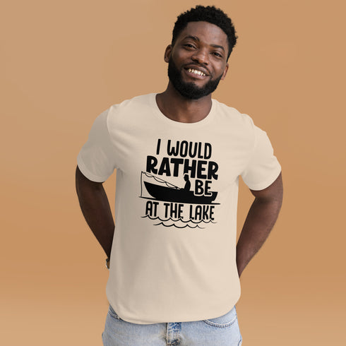 I Would Rather Be At The Lake Tee