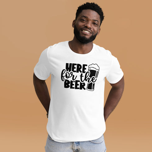 Here For The Beer T-Shirt
