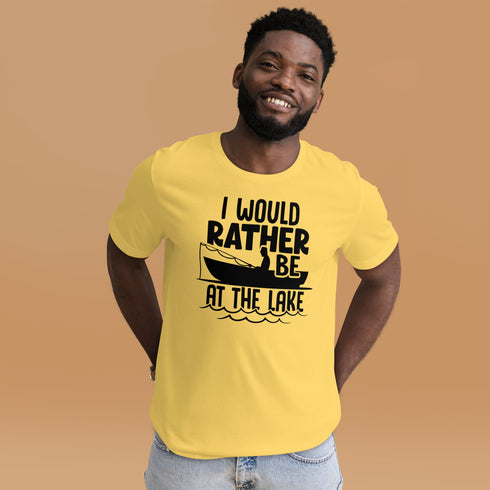 I Would Rather Be At The Lake Tee