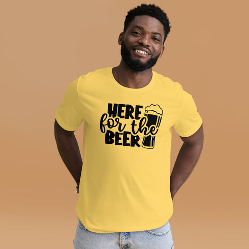 Here For The Beer T-Shirt