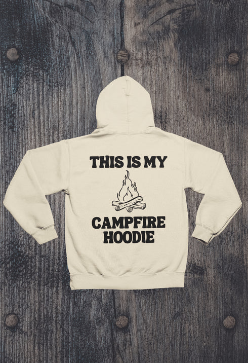 C & Win Sports This Is My Campfire Double Sided Hoodie - C & Win Sports