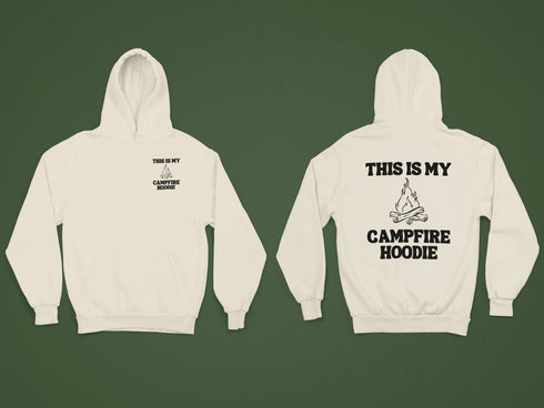 C & Win Sports This Is My Campfire Double Sided Hoodie - C & Win Sports