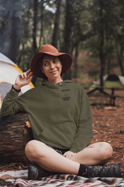 C & Win Sports This Is My Campfire Double Sided Hoodie - C & Win Sports