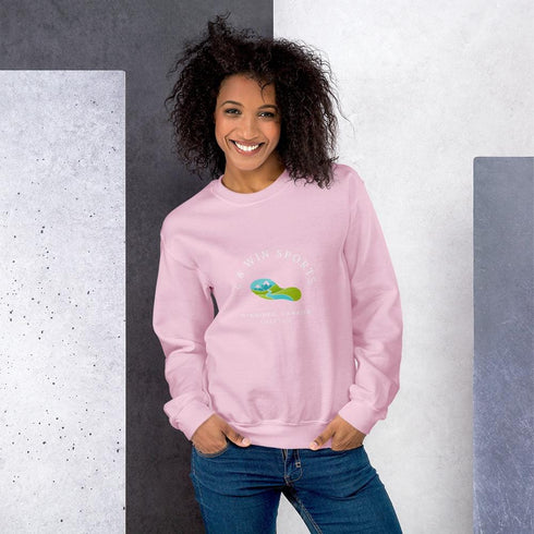 C & Win Sports C & Win Sports Unisex Sweatshirt Light Pink / S - C & Win Sports