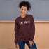 C & Win Sports BE KIND Unisex Sweatshirt Maroon / S - C & Win Sports