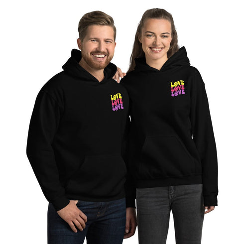C & Win Sports LOVE LOVE LOVE Hoodie - C & Win Sports
