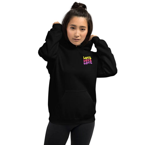 C & Win Sports LOVE LOVE LOVE Hoodie - C & Win Sports