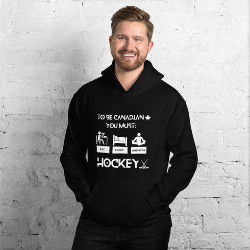 C & Win Sports To Be Canadian Hoodie Black / S - C & Win Sports