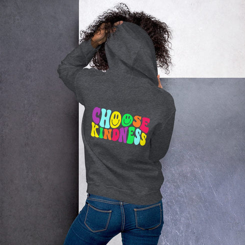 C & Win Sports CHOOSE KINDNESS Hoodie Dark Heather / S - C & Win Sports