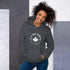 C & Win Sports Proudly Canadian Unisex Hoodie Dark Heather / S - C & Win Sports