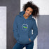 C & Win Sports Proudly Canadian Unisex Hoodie Indigo Blue / S - C & Win Sports