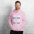 C & Win Sports Eat. Sleep. Hockey. Hoodie Light Pink / S - C & Win Sports