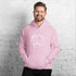 C & Win Sports Eat Sleep Hockey Sticks Hoodie Light Pink / S - C & Win Sports