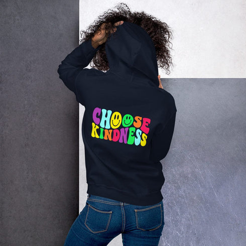 C & Win Sports CHOOSE KINDNESS Hoodie Navy / S - C & Win Sports