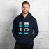 C & Win Sports Eat. Sleep. Hockey. Hoodie Navy / S - C & Win Sports