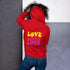 C & Win Sports LOVE LOVE LOVE Hoodie Red / S - C & Win Sports