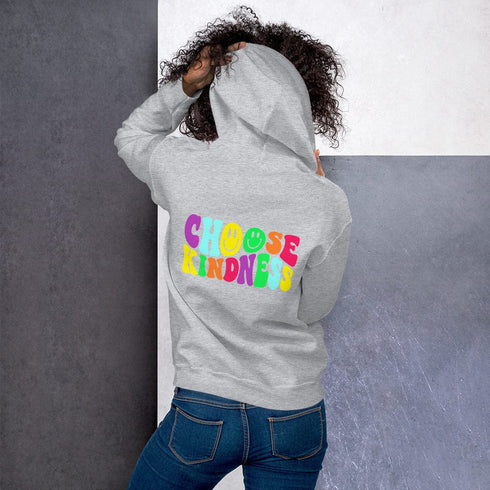 C & Win Sports CHOOSE KINDNESS Hoodie Sport Grey / S - C & Win Sports