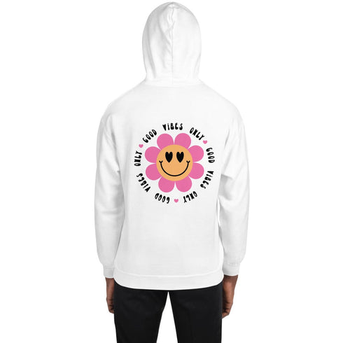 C & Win Sports GOOD VIBES ONLY Unisex Hoodie - C & Win Sports
