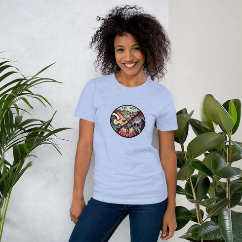 This stylish tee features a captivating Earth Element graphic, showcasing the beauty and vitality of our planet.