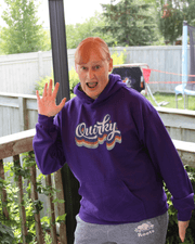 Introducing the Quirky Hoodie - the perfect addition to any wardrobe that's in need of a little spunk! This gender neutral hoodie is made for those who like to stand out from the crowd and show off their unique sense of style. -candwinsports