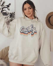 Introducing the Quirky Hoodie - the perfect addition to any wardrobe that's in need of a little spunk! This gender neutral hoodie is made for those who like to stand out from the crowd and show off their unique sense of style. -candwinsports