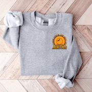 Introducing our new Nature Shirt, a gender-neutral sweatshirt that perfectly captures the beauty of a Prairie sunset with wheat. This Sunset Sweatshirt is the perfect way to show your love for the Canadian Prairies and your appreciation for nature. 