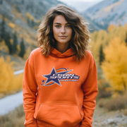 Our gender-neutral hoodie showcases a stunning shooting star graphic and the words "Winnipeg, Manitoba, Canada" emblazoned on it. This custom hoodie is made for those who want to look stylish and feel comfortable at the same time. 