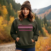 This trendy hoodie features a stylish retro graphic with the words "Winnipeg, Manitoba Canada" emblazoned on the front, making it the perfect choice for anyone who loves graphic hoodies in Canada.