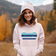  This custom hoodie features a retro graphic design with the words "Winnipeg, Manitoba Canada" printed in bold letters across the chest. Made from high-quality materials, this hoodie is both comfortable and durable, ensuring that it will last you for years to come.