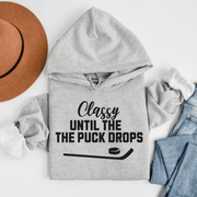 This funny hockey hoodie is perfect for all the classy players out there who know how to keep it cool until the puck drops. Made from the finest materials, this hoodie is the perfect gift for any hockey player who wants to show off their sense of humor.