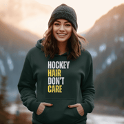 C & Win Sports Hockey Hair Don't Care Hoodie - C & Win Sports