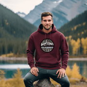 C & Win Sports The Best Memories Are Made On The Pond Hoodie Maroon / S - C & Win Sports