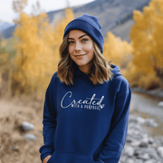 This sweater was created with a purpose - to spread the message of self-love and motivation. Perfect for those days when you need a little extra boost, this cozy sweatshirt will remind you that you are created with a purpose and that purpose is to love yourself! 
