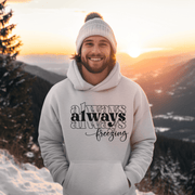 Introducing our new gender-neutral hoodie, the perfect solution for those who are always, always, always freezing! Made from the softest materials, this hoodie is as cozy as a warm hug from your grandma.