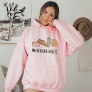 This gender neutral hoodie is the perfect addition to your winter wardrobe, complete with all the cute retro essentials you need to stay snug and stylish. 