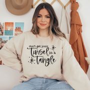 C & Win Sports Don't Get Your Tinsel In A Tangle Sweatshirt S / Sand - C & Win Sports