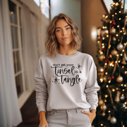C & Win Sports Don't Get Your Tinsel In A Tangle Sweatshirt S / Sport Grey - C & Win Sports