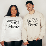 C & Win Sports Don't Get Your Tinsel In A Tangle Sweatshirt - C & Win Sports