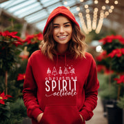 This gender-neutral hoodie is the perfect addition to your holiday wardrobe, whether you're snuggled up on the couch watching Christmas movies or out spreading festive cheer. 