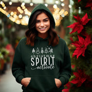 This gender-neutral hoodie is the perfect addition to your holiday wardrobe, whether you're snuggled up on the couch watching Christmas movies or out spreading festive cheer. 