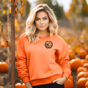 Our gender neutral sweatshirt features a stunning graphic of a Manitoba farmer's field at sunset, capturing the essence of the province's rich agricultural heritage. 