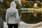 Happy Camper Double Sided Hoodie-Tent