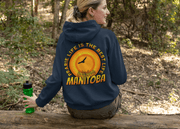 Introducing the perfect addition to your wardrobe - our Prairie Life Is The Best Life hoodie! This gender neutral hoodie features a stunning Prairie sunset with wheat, capturing the essence of the beautiful Canadian outdoors.