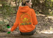 This gender neutral hoodie features a stunning graphic of a farmer's field with golden wheat and a breathtaking prairie sunset. The saying "Prairie Life Is The Best Life-Manitoba" is proudly displayed, representing the love and appreciation for the simple yet fulfilling life in this wonderful province. 
