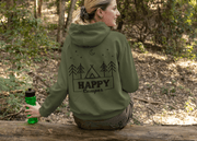 Happy Camper Double Sided Hoodie-Tent